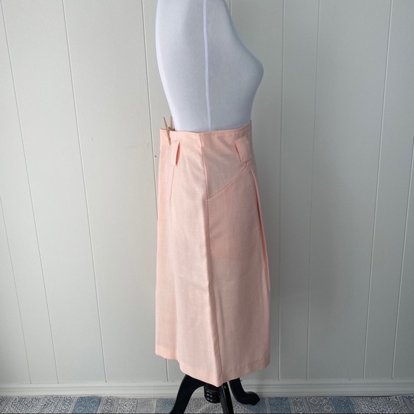 Vintage NWT Jacklyn Smith Pink Pencil Skirt sz. 16 - Picture 5 of 12
